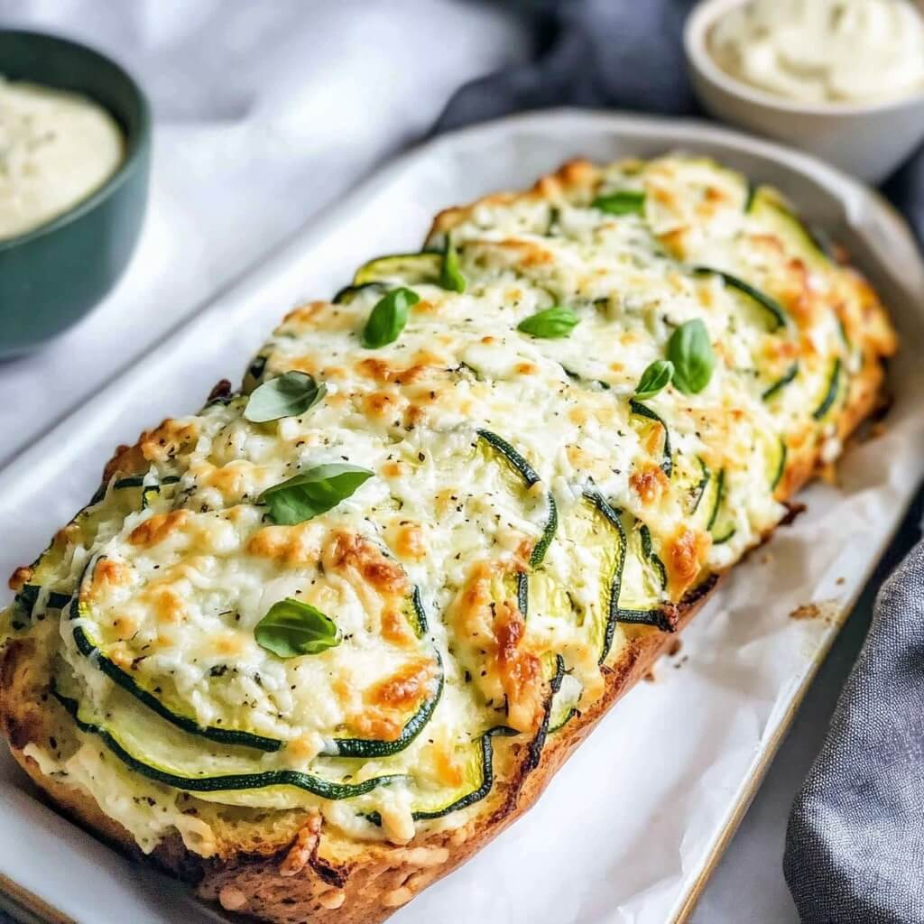 Zucchini Cheese Quick Bread