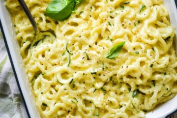 Zucchini Mac and Cheese
