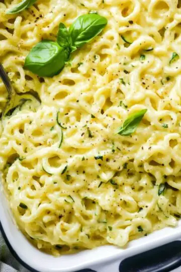 Zucchini Mac and Cheese