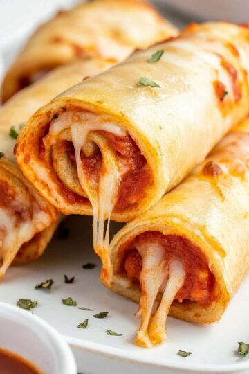 Air Fryer Pizza Roll Ups for Kids