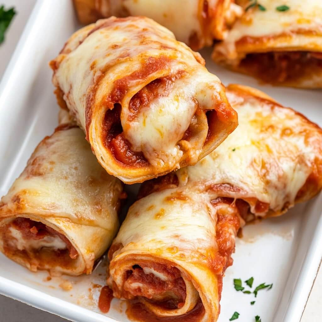 Air Fryer Pizza Roll Ups for Parties