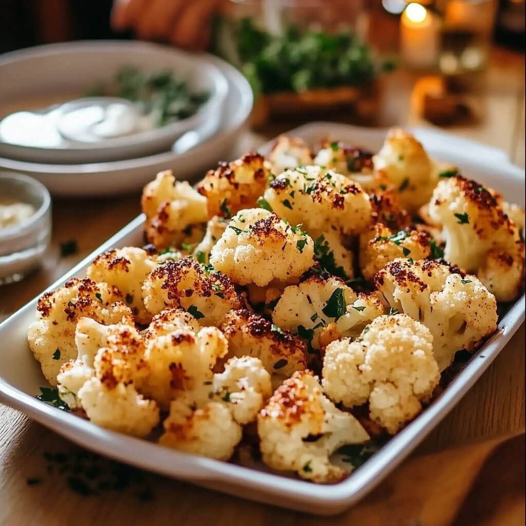 Air Fryer Roasted Cauliflower Recipes