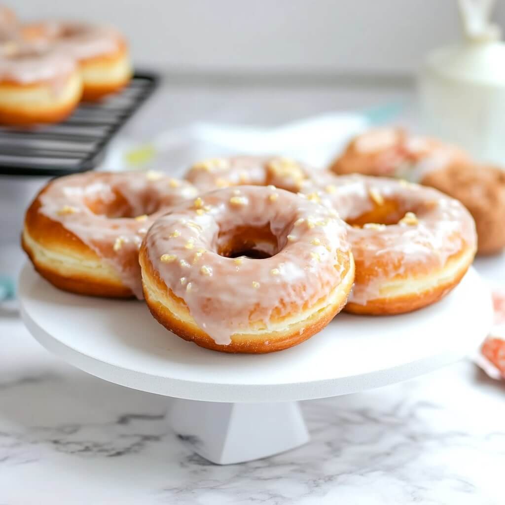 Air fryer donuts biscuits chocolate