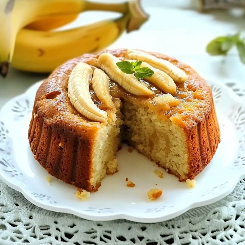Banana Cake in 35 Minutes – Air Fryer Recipe
