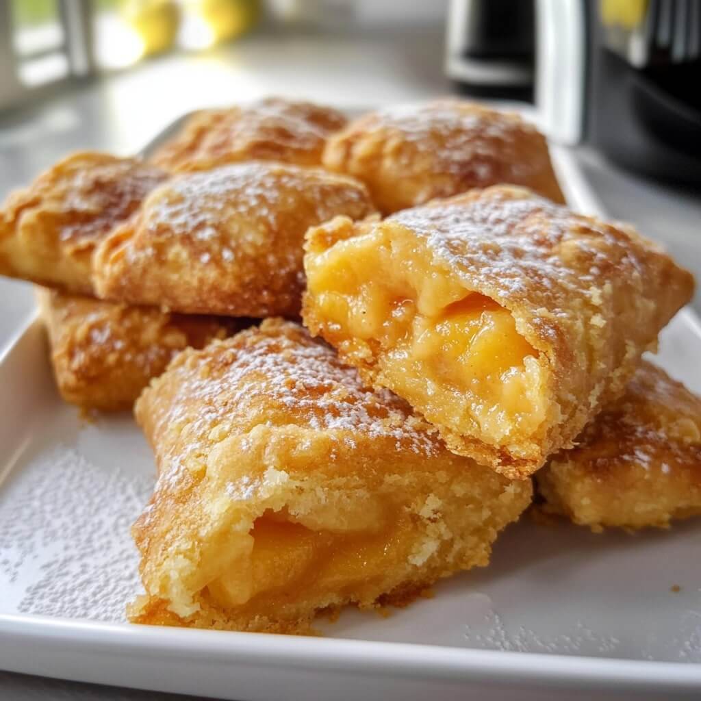 Best Air Fryer Dessert Peach Cobbler