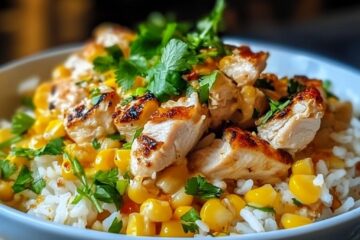 Best Street Corn Chicken Rice Bowl Recipe