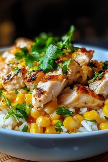 Best Street Corn Chicken Rice Bowl Recipe