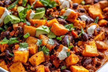 Chicken and Sweet Potato Skillet
