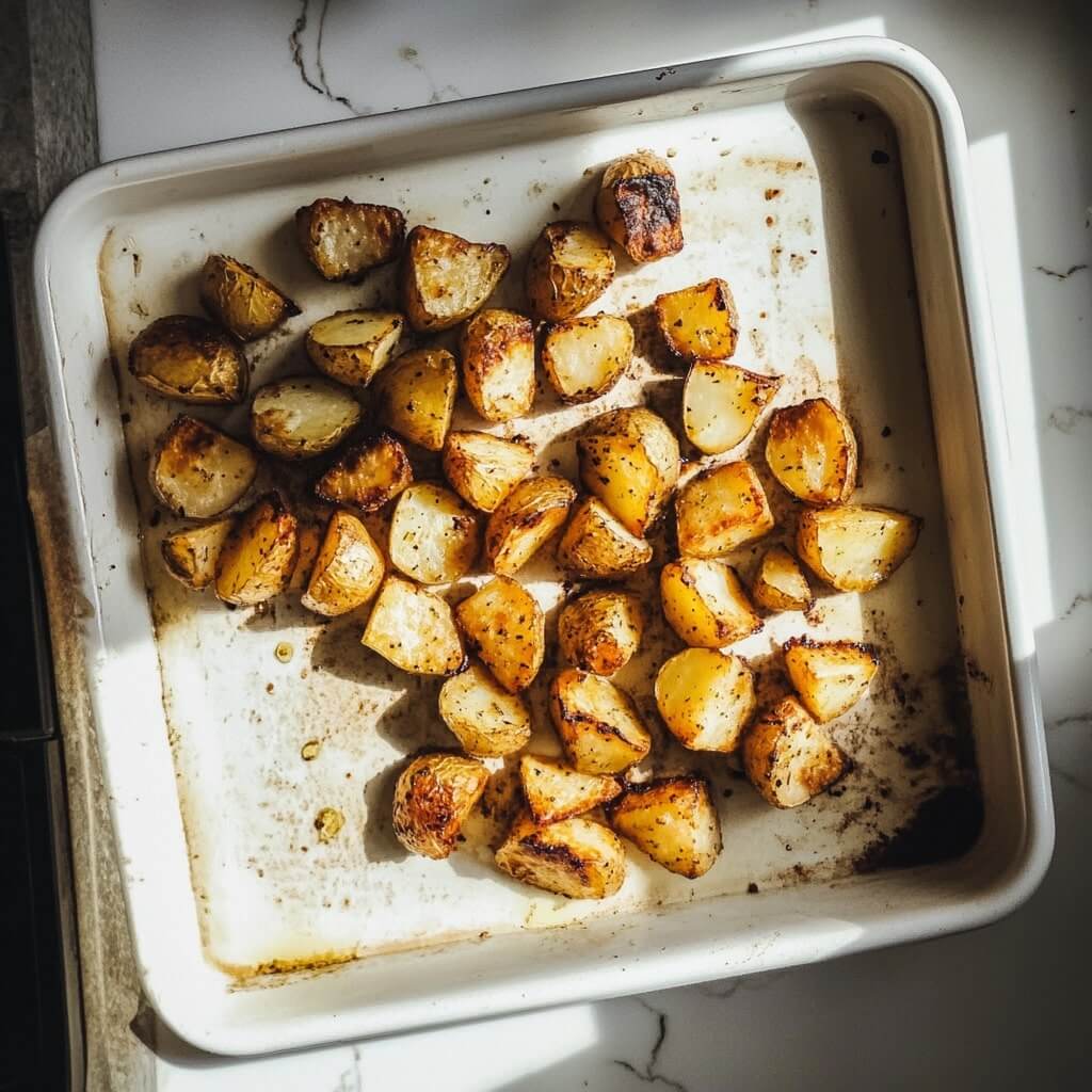Crispy Oven Roasted Potatoes