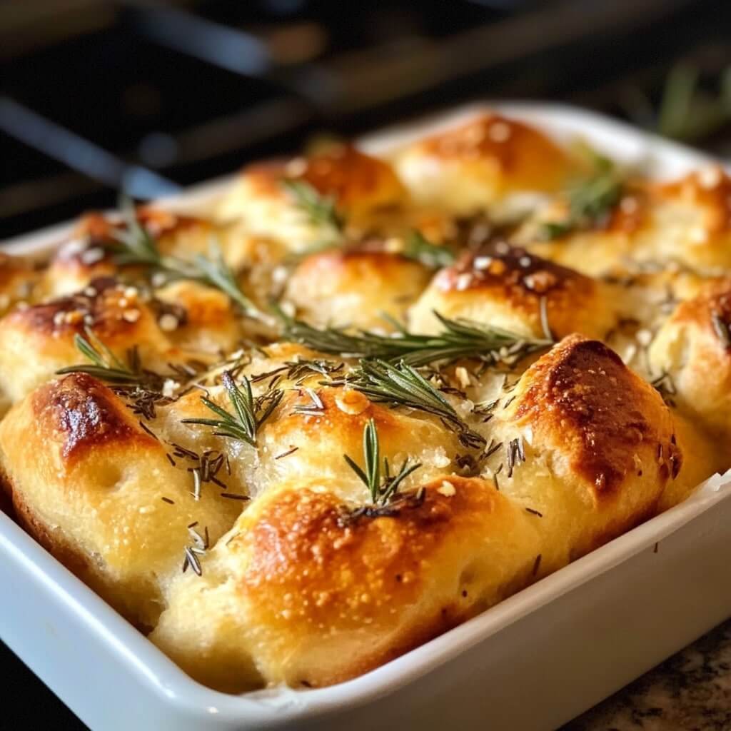 Delicious Rosemary Garlic Focaccia Bread Recipe for Beginners