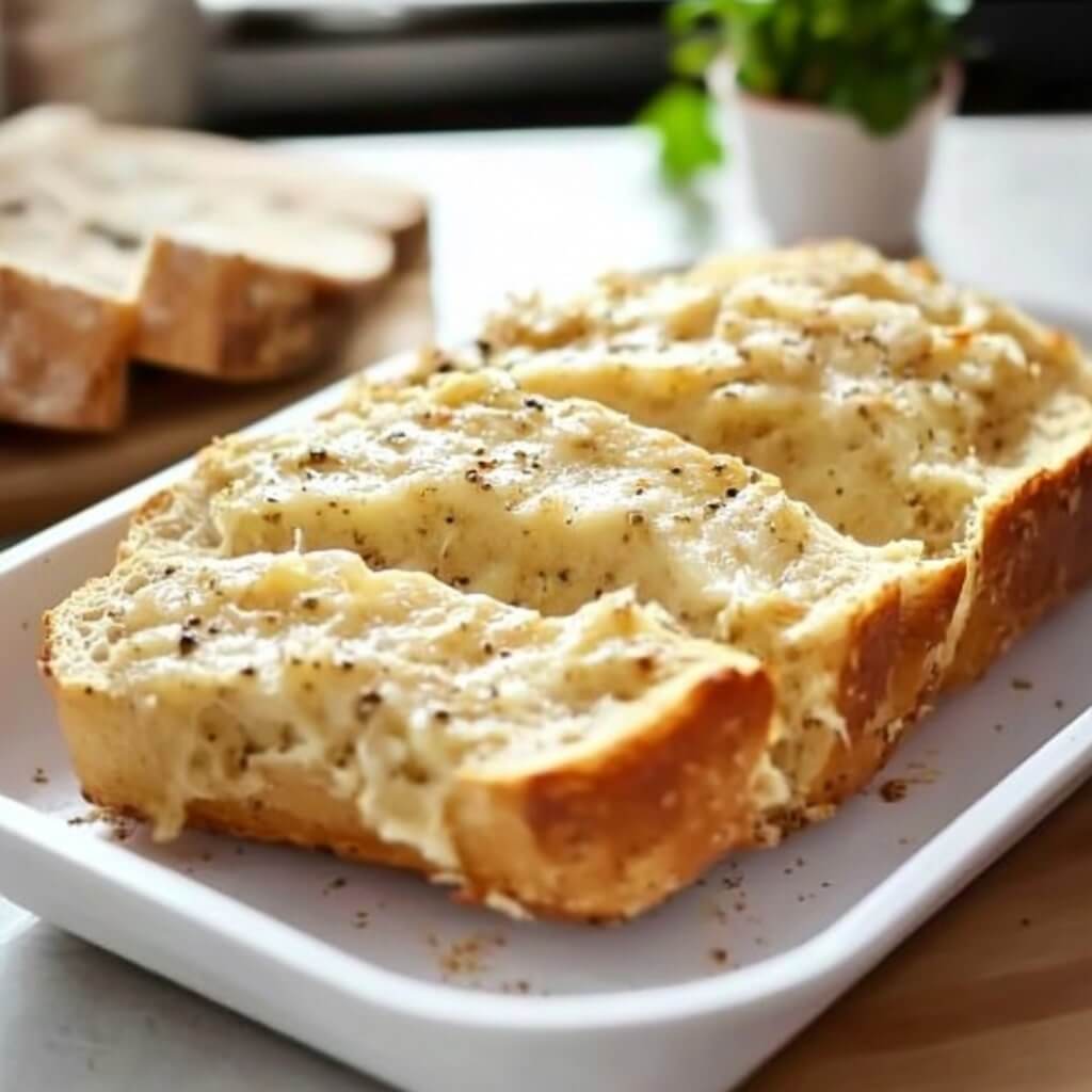 Easy Air Fryer Garlic Bread Recipe