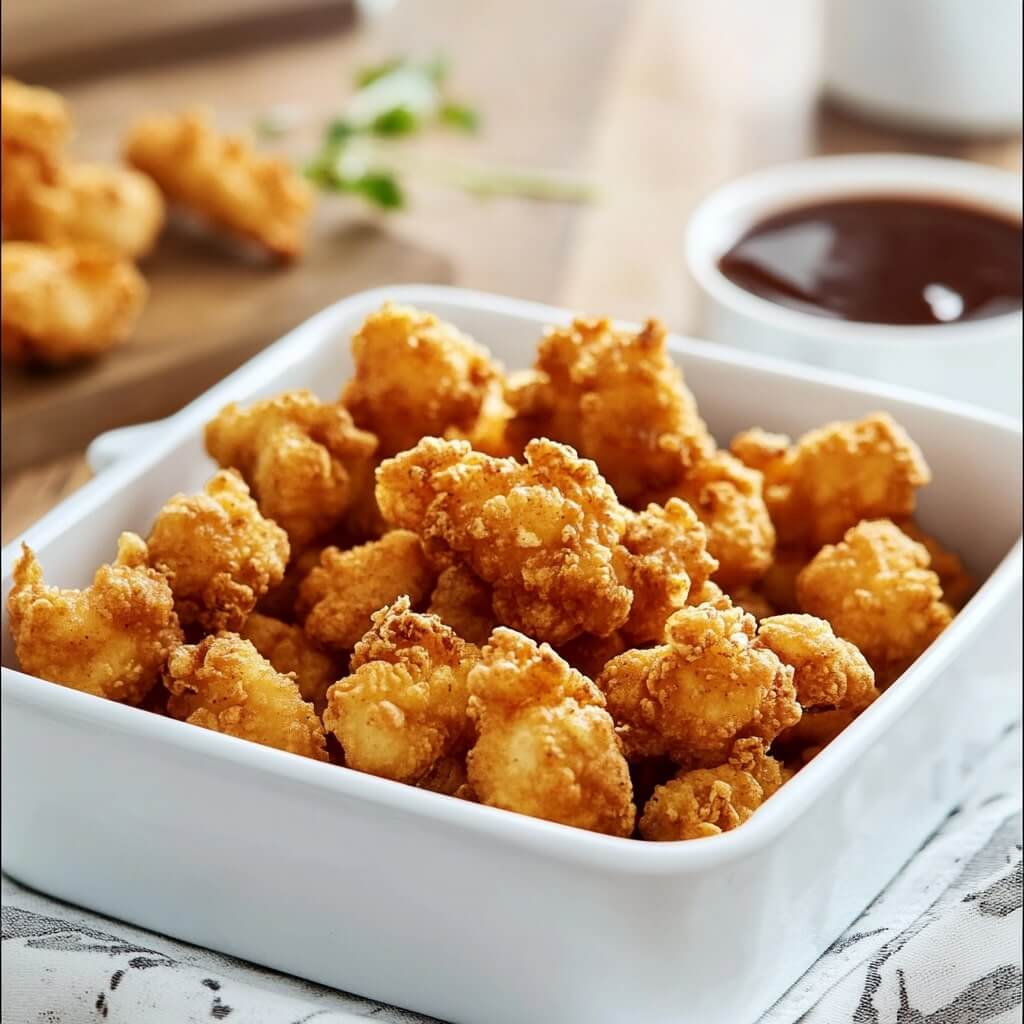 Easy Air Fryer Popcorn Chicken for Dinner