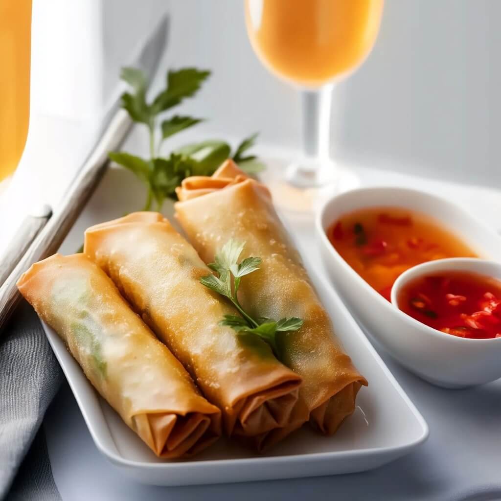 Easy Air Fryer Spring Rolls for Busy Nights