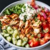 Easy Chicken Gyro Bowls