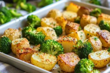 Easy Roasted Potatoes and Broccoli Recipe