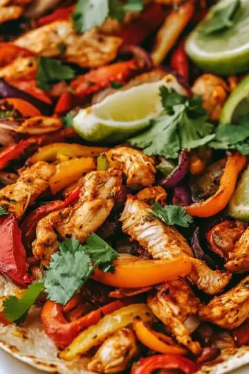 Easy Sheet Pan Chicken Fajitas 30-Minute Family Dinner