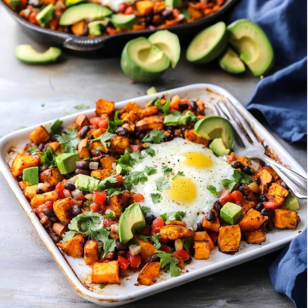 Tex Mex Sweet Potato Hash