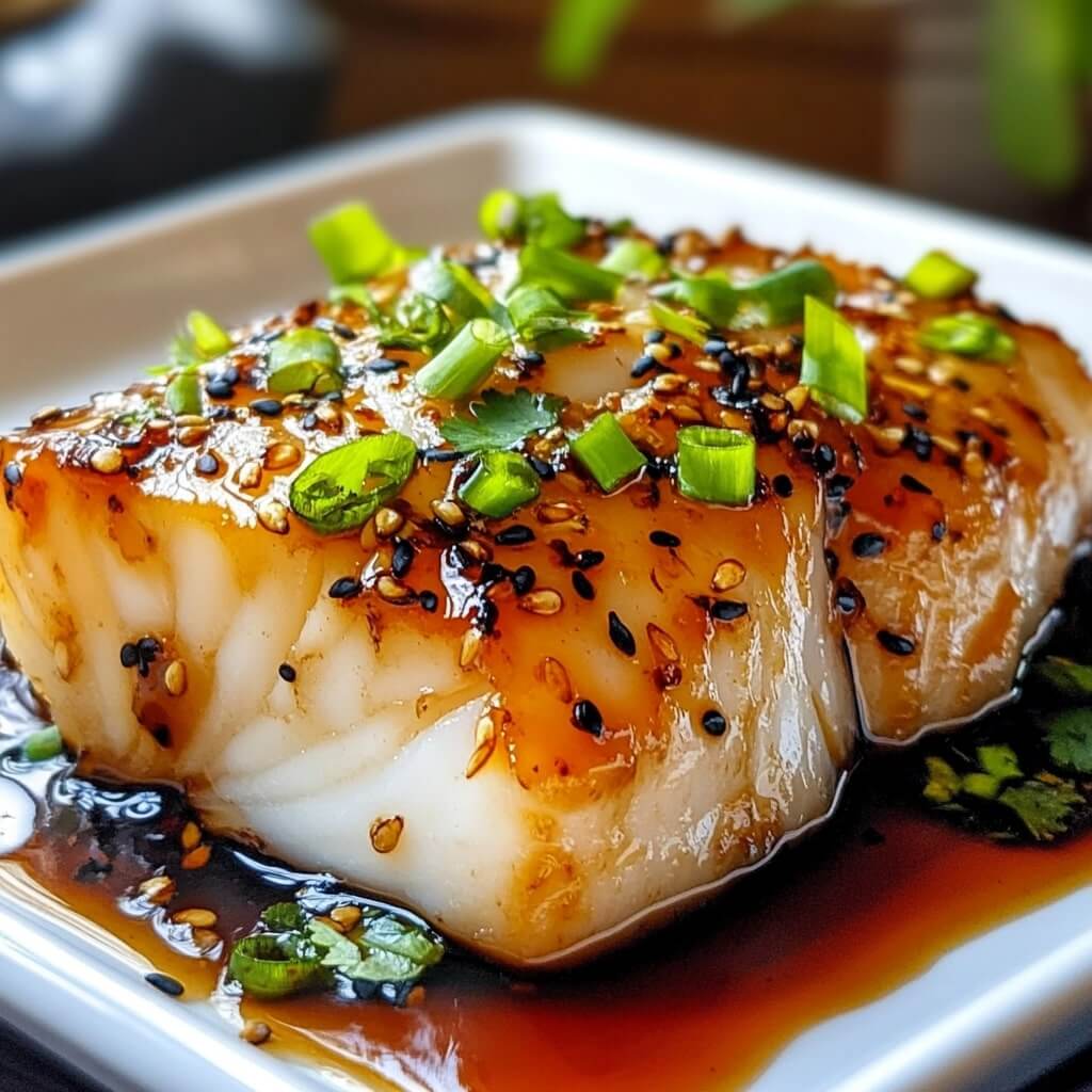 Ginger Soy Glazed Cod Recipe