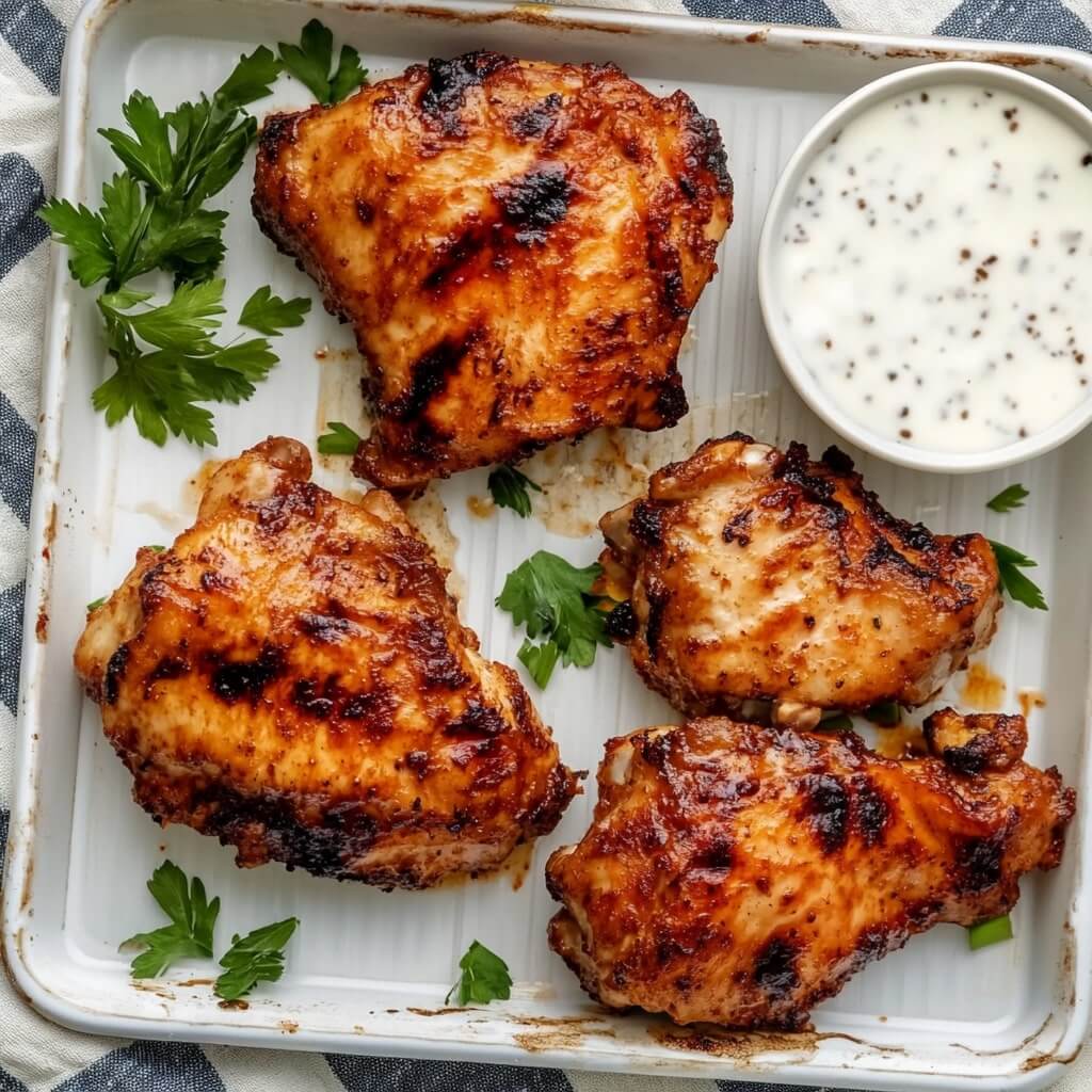 Greek Yogurt Marinated Chicken Gyros