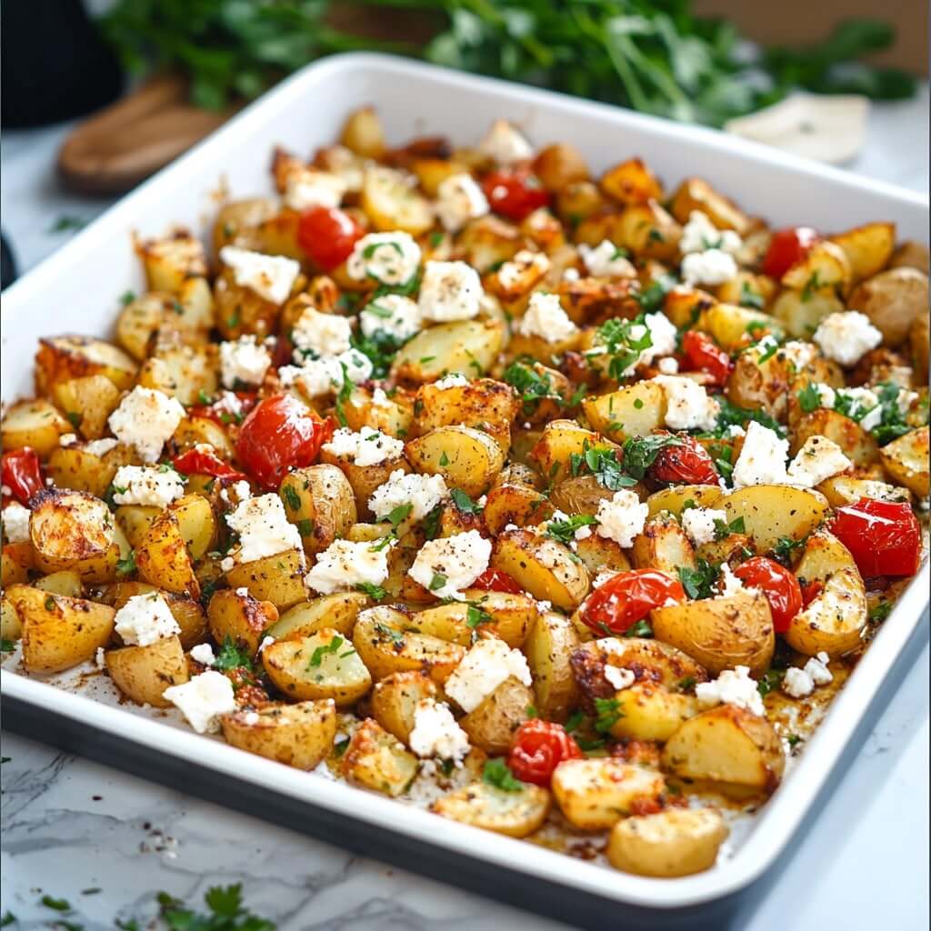Half Baked Harvest Feta Potatoes