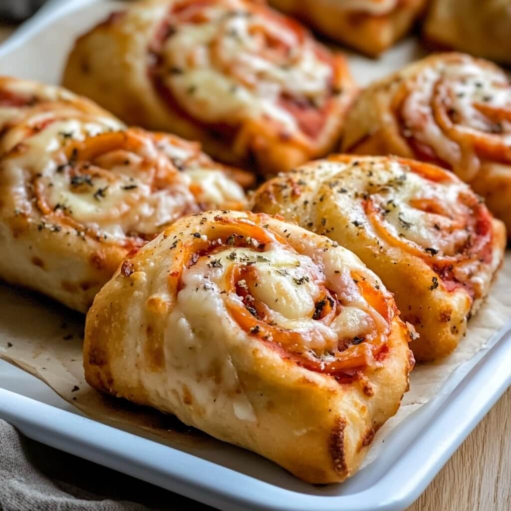 Healthy Air Fryer Pizza Roll Ups (Low-Carb)