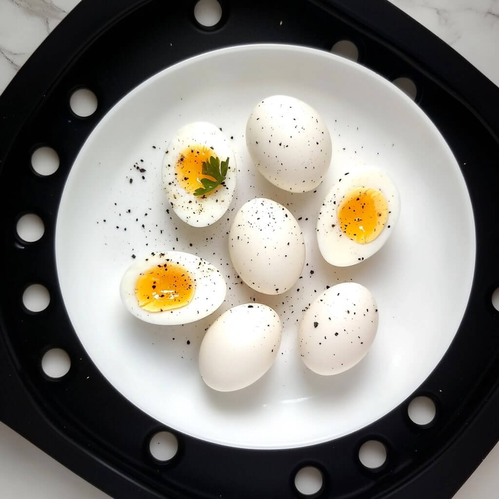 Helpful Tips for Air Fried Boiled Eggs