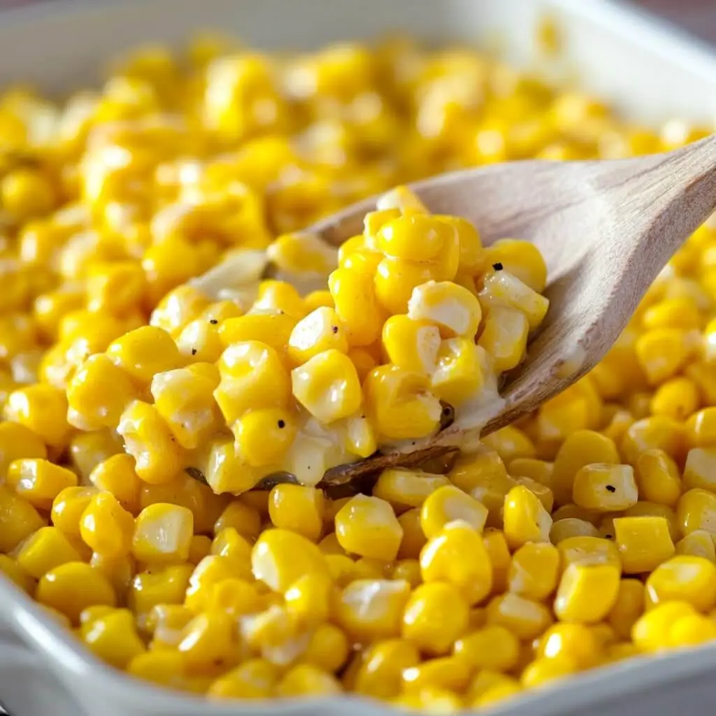 Honey Butter Cream Cheese Skillet Corn