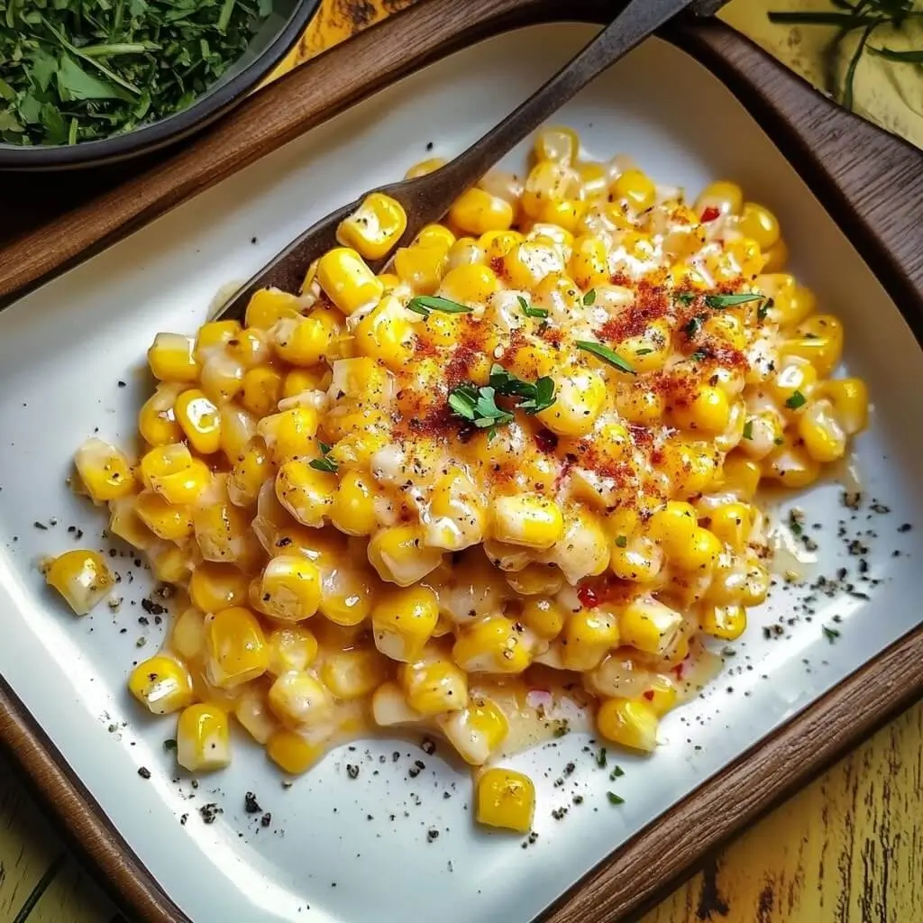 Honey Butter Skillet Corn Together As Family