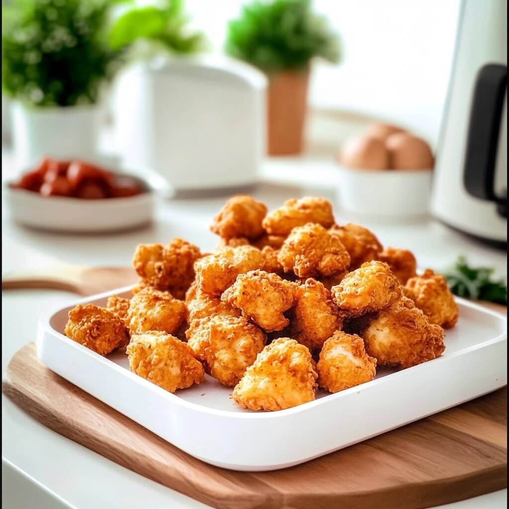How to Make Air Fryer Popcorn Chicken
