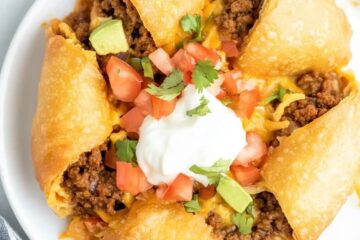 How to Make Air Fryer Taco Egg Rolls at Home