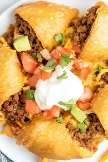 How to Make Air Fryer Taco Egg Rolls at Home
