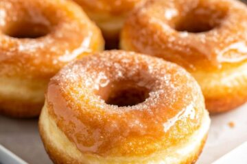 Air Fryer Glazed Donuts