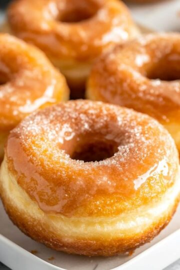 Air Fryer Glazed Donuts