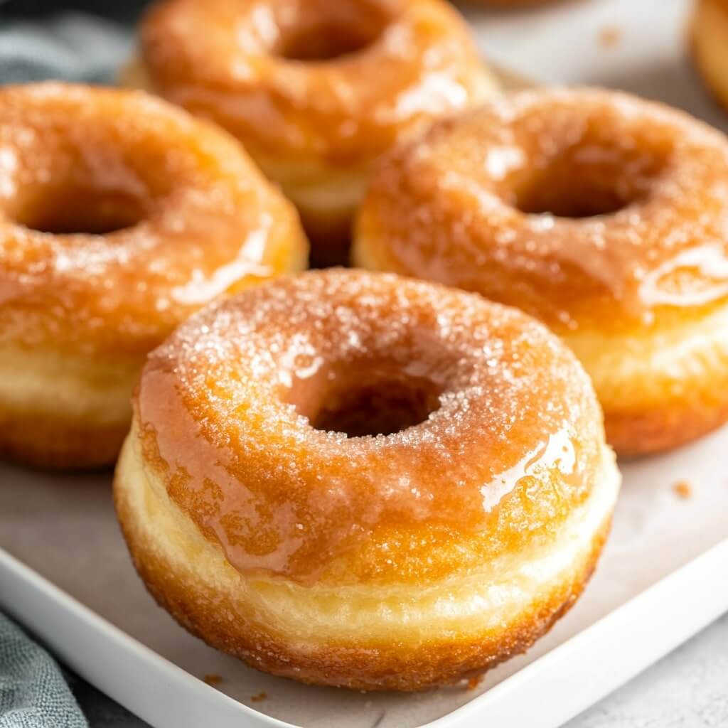 Air Fryer Glazed Donuts