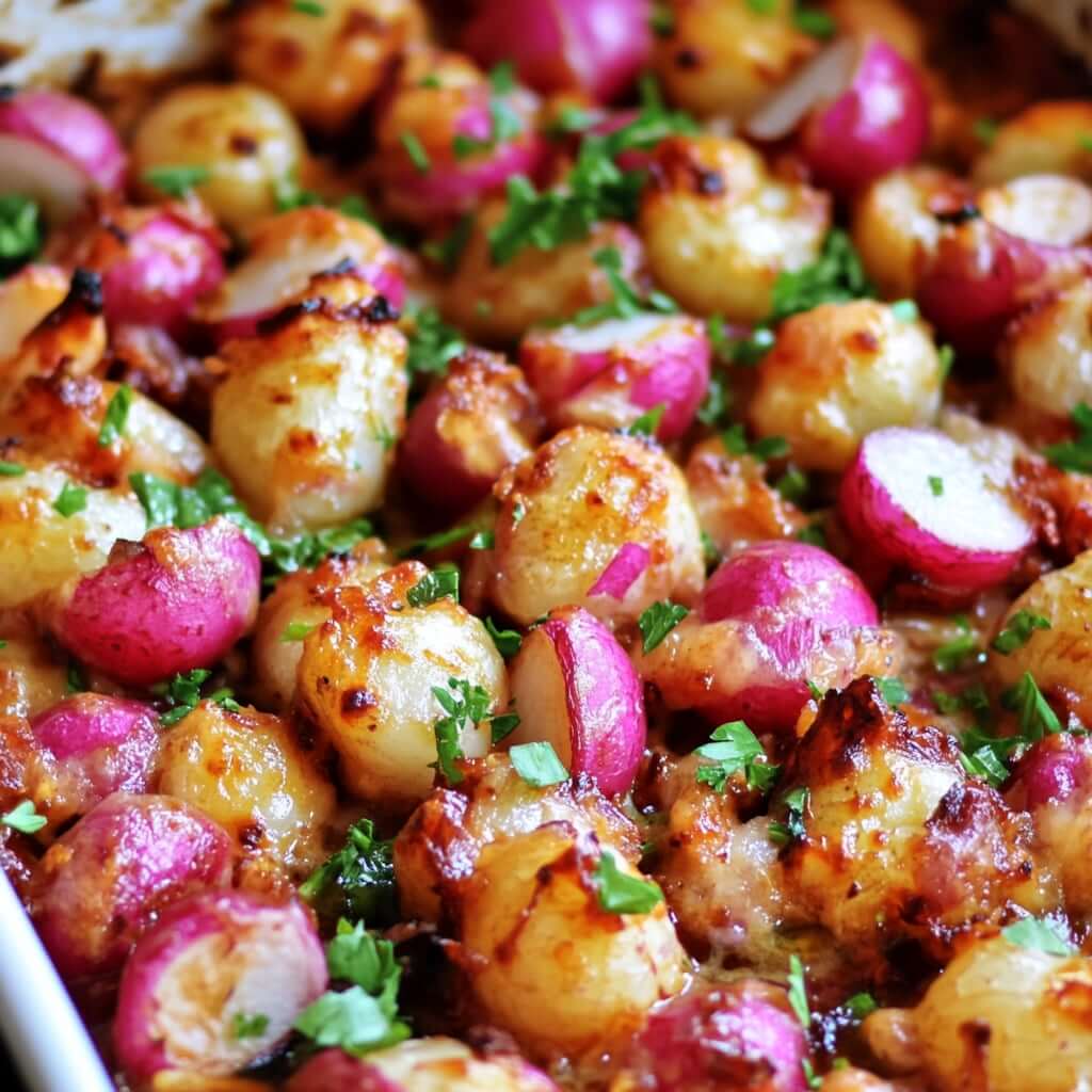 Loaded Broccoli Radish Salad Recipe