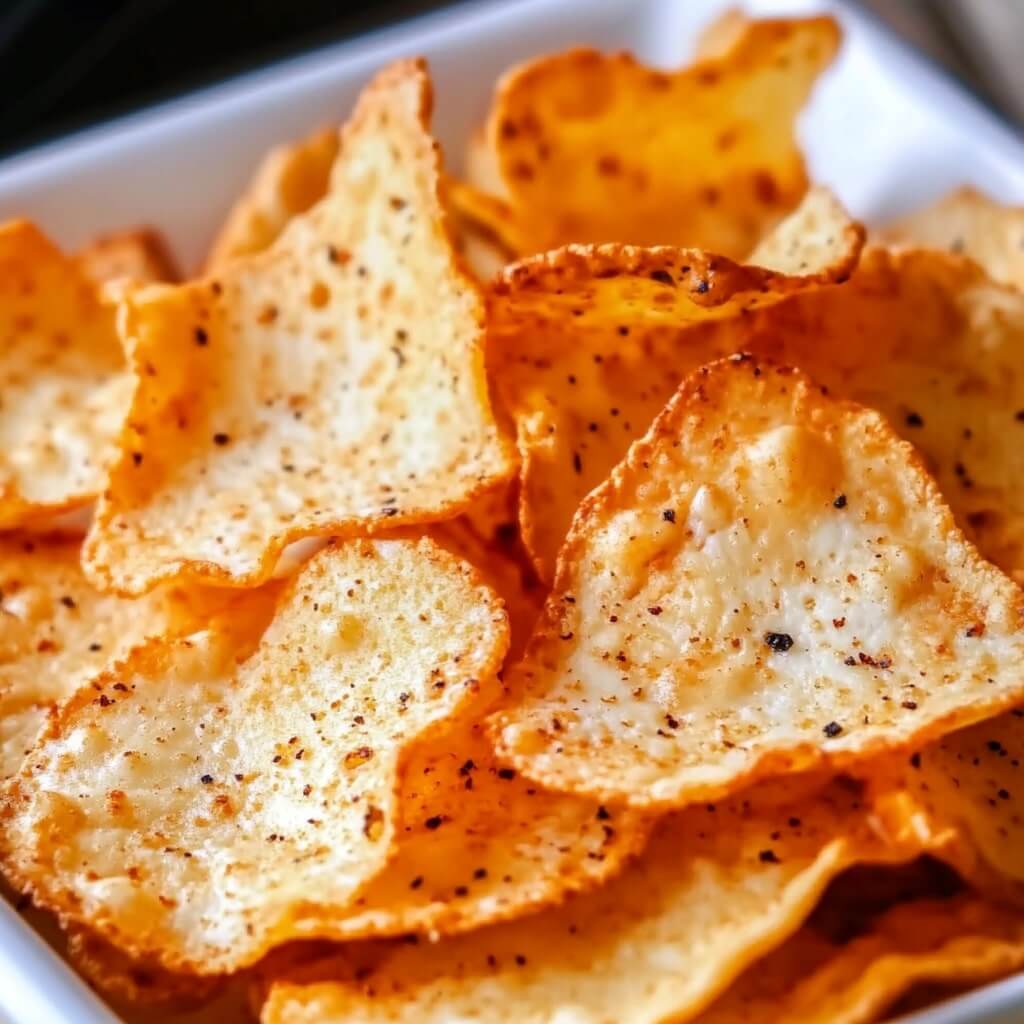 Low Carb Cottage Cheese Chips Recipe