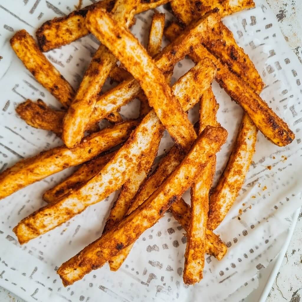 Low carb air fryer turnip fries healthy