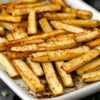 Low carb air fryer turnip fries no breading
