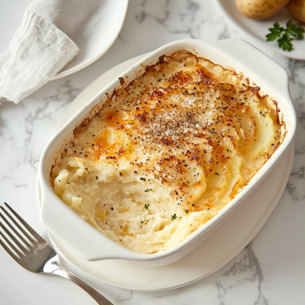 Mashed Potato Gratin Dont Go Bacon My Heart
