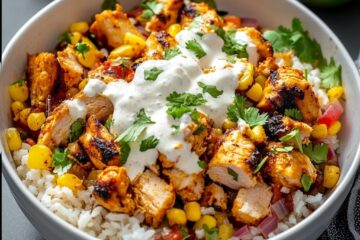 One Pan Chicken Burrito Casserole