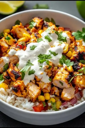 One Pan Chicken Burrito Casserole