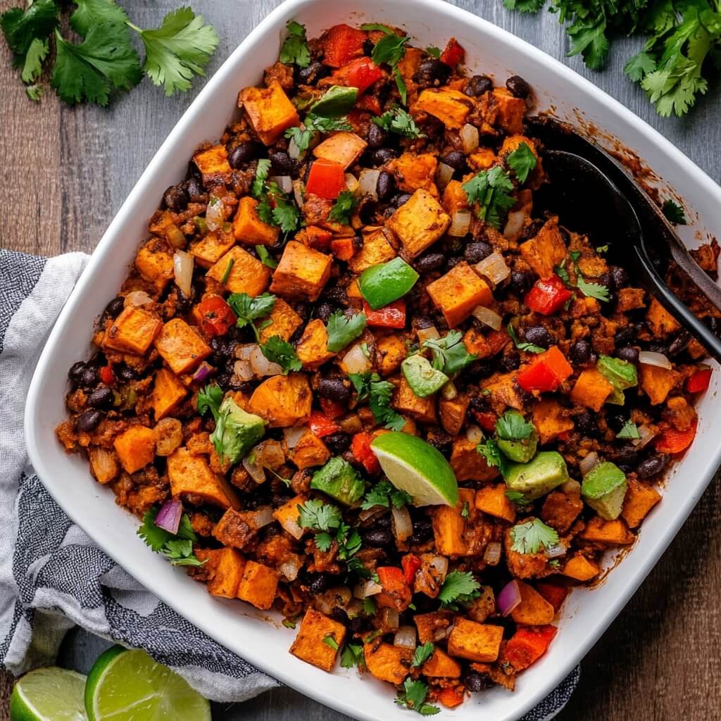 Tex Mex Sweet Potato Hash