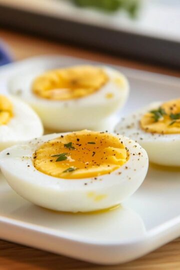 Perfect Air Fried Boiled Eggs Every Time