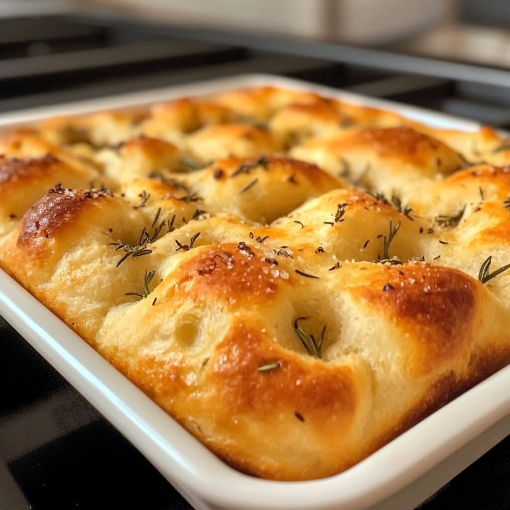 Perfect Focaccia Every Time Rosemary & Garlic