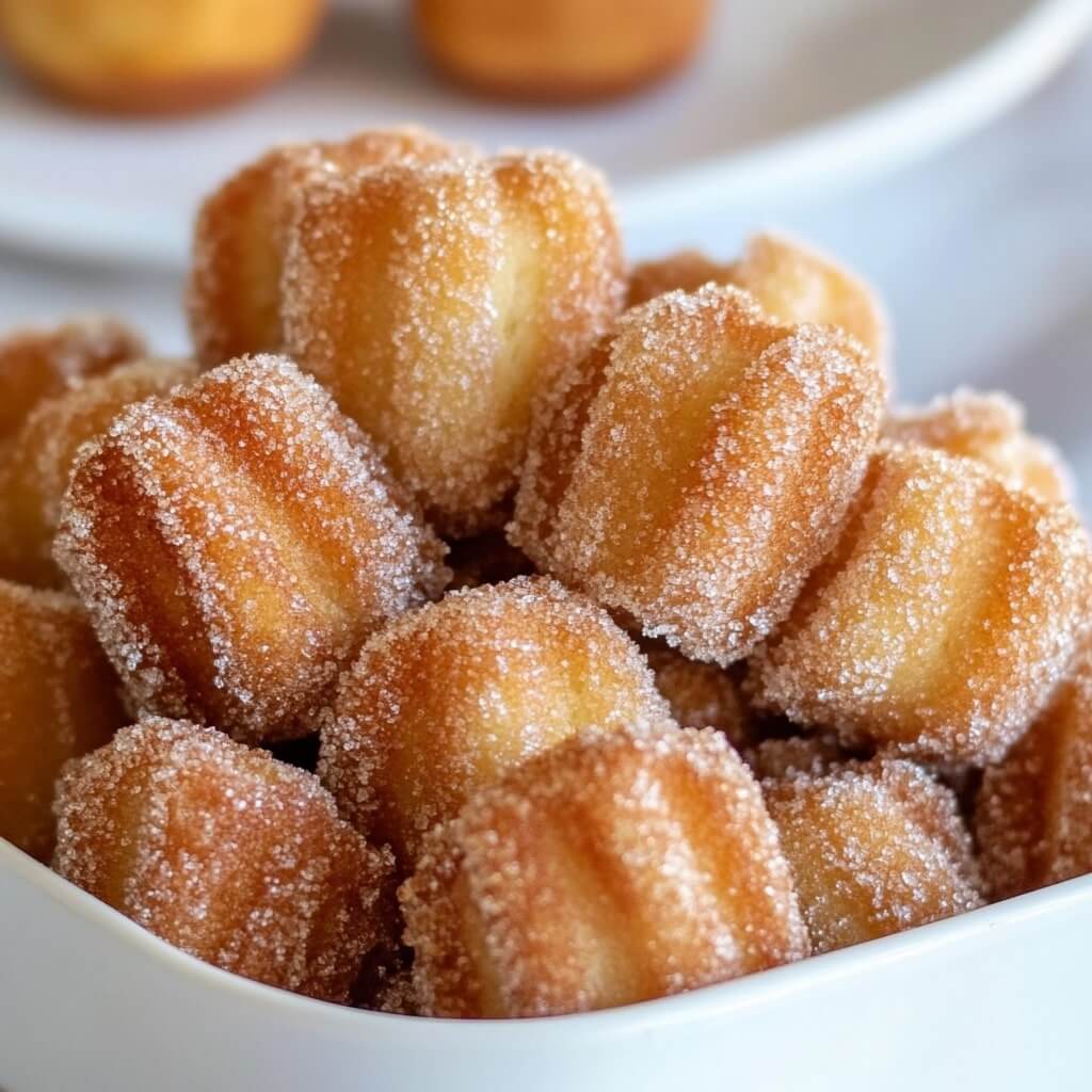 Quick and Easy Air Fryer Churro Bites
