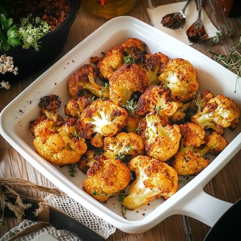 Roasted Broccoli and Cauliflower Recipes Healthy