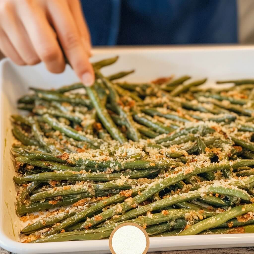 Roasted Green Beans With Parmesan Frozen