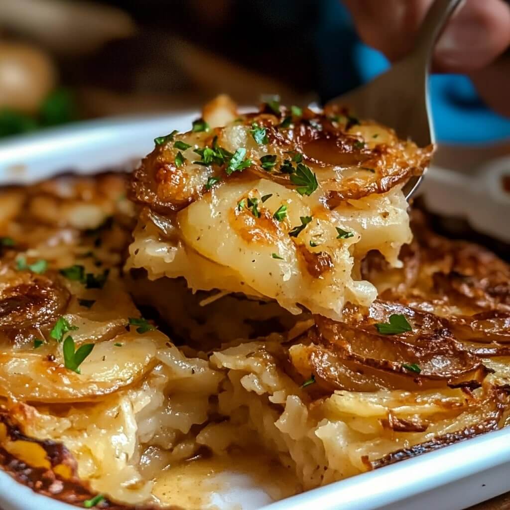 Savory French Onion Potato Bake Comfort Food at Its Best