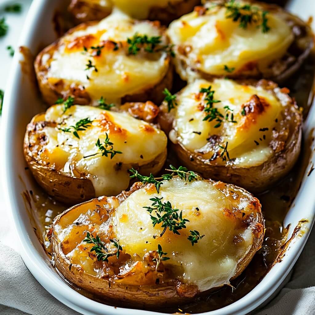 Savory French Onion Potato Bake Special