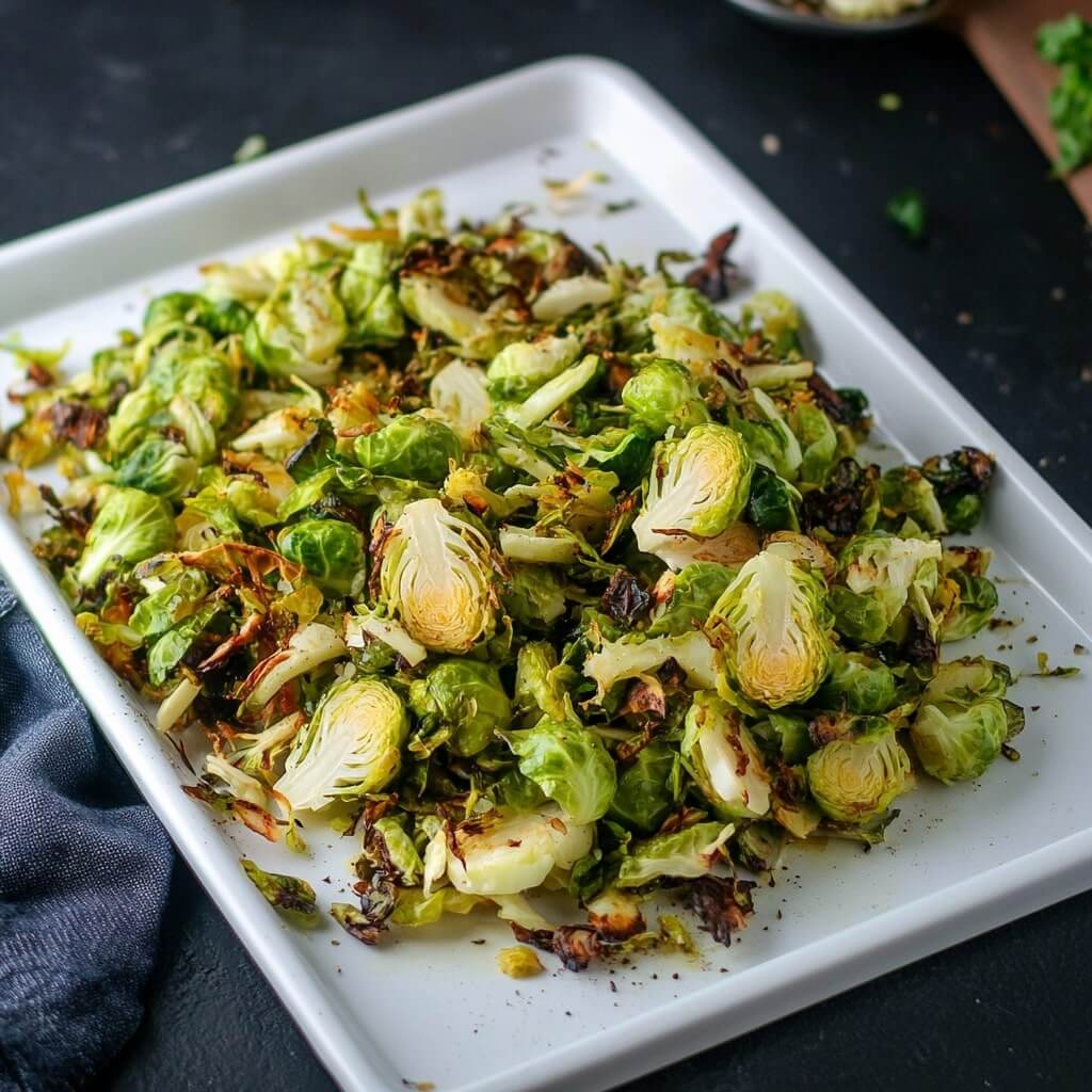 Shredded Brussels Sprouts Air Fryer
